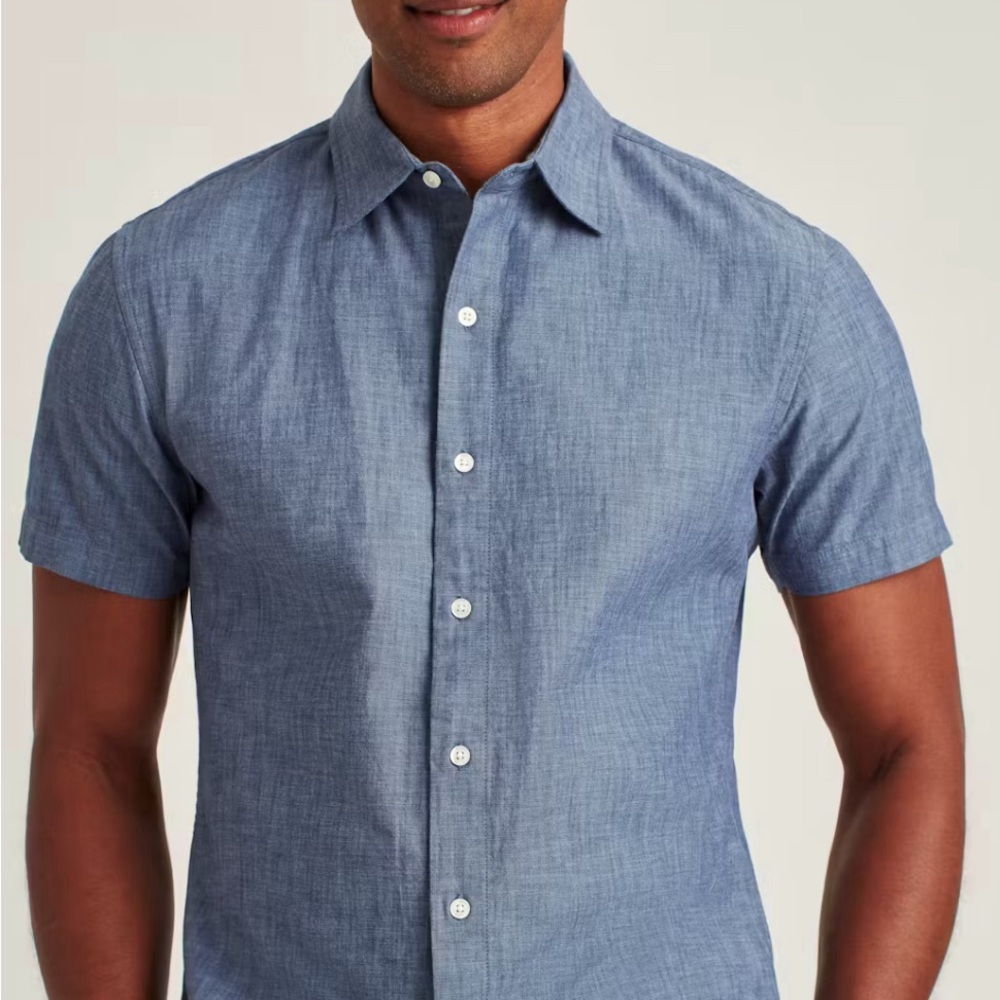 Men’s BONOBOS Riviera Short Sleeve Shirt Size XL